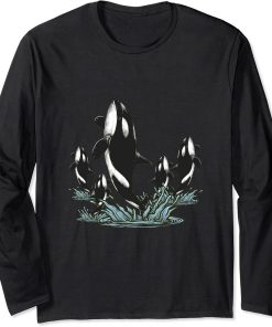 Waves Orca Long Sleeve T-Shirt