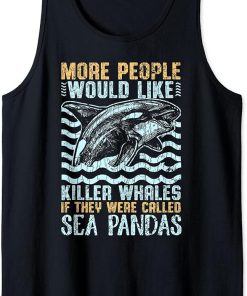 Whale Whisperer Orca Sea Animals Funny Whale Quote Tank Top